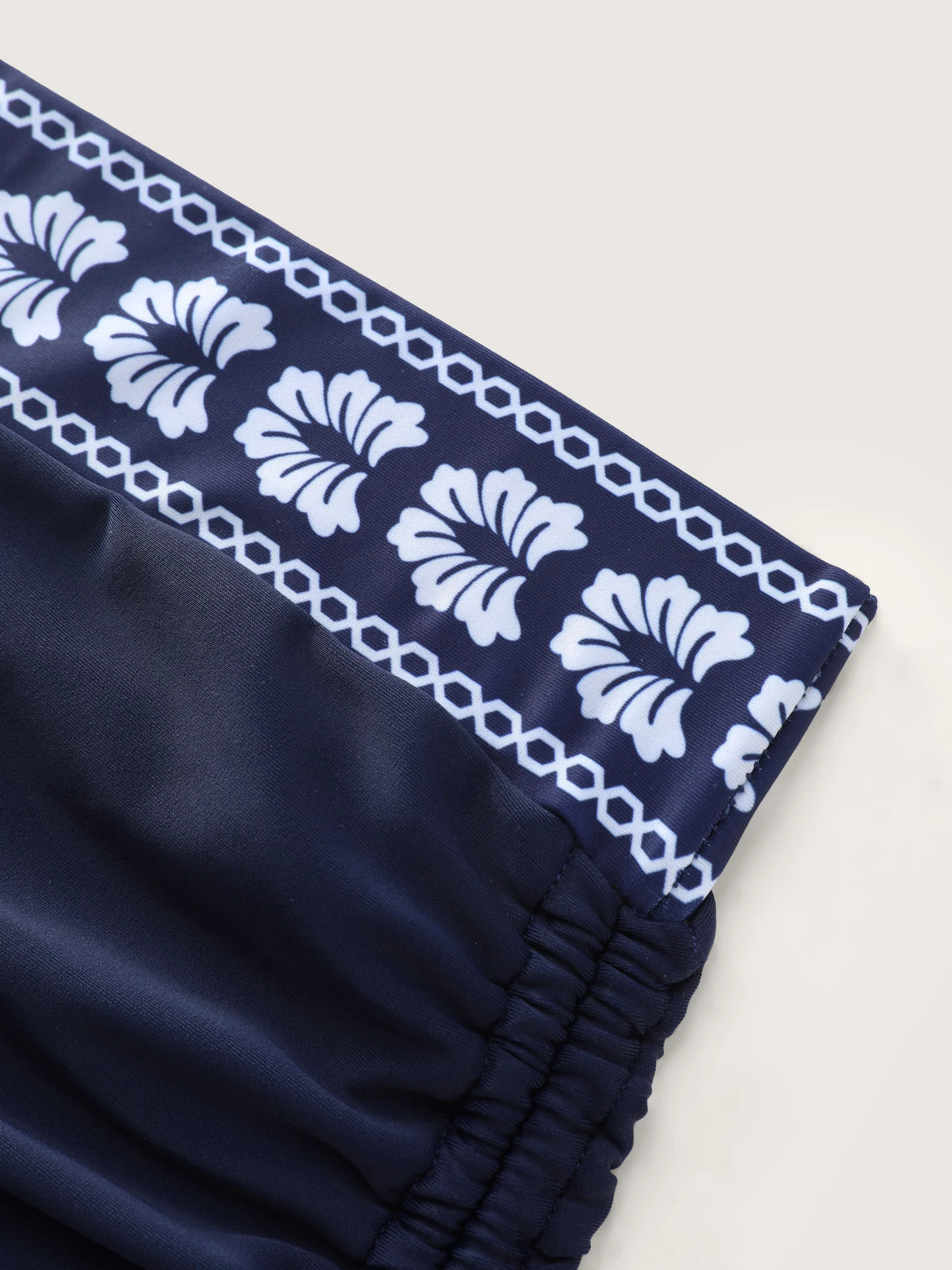 Adjustable Side Drawstring Printed Bikini Bottoms - Image 6