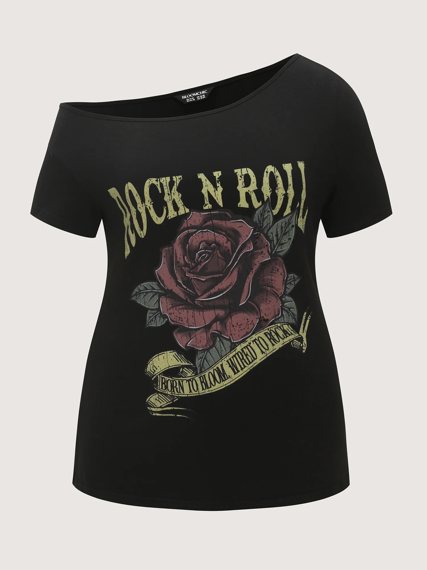 Cotton Rock And Roll Print T-Shirt - Image 6