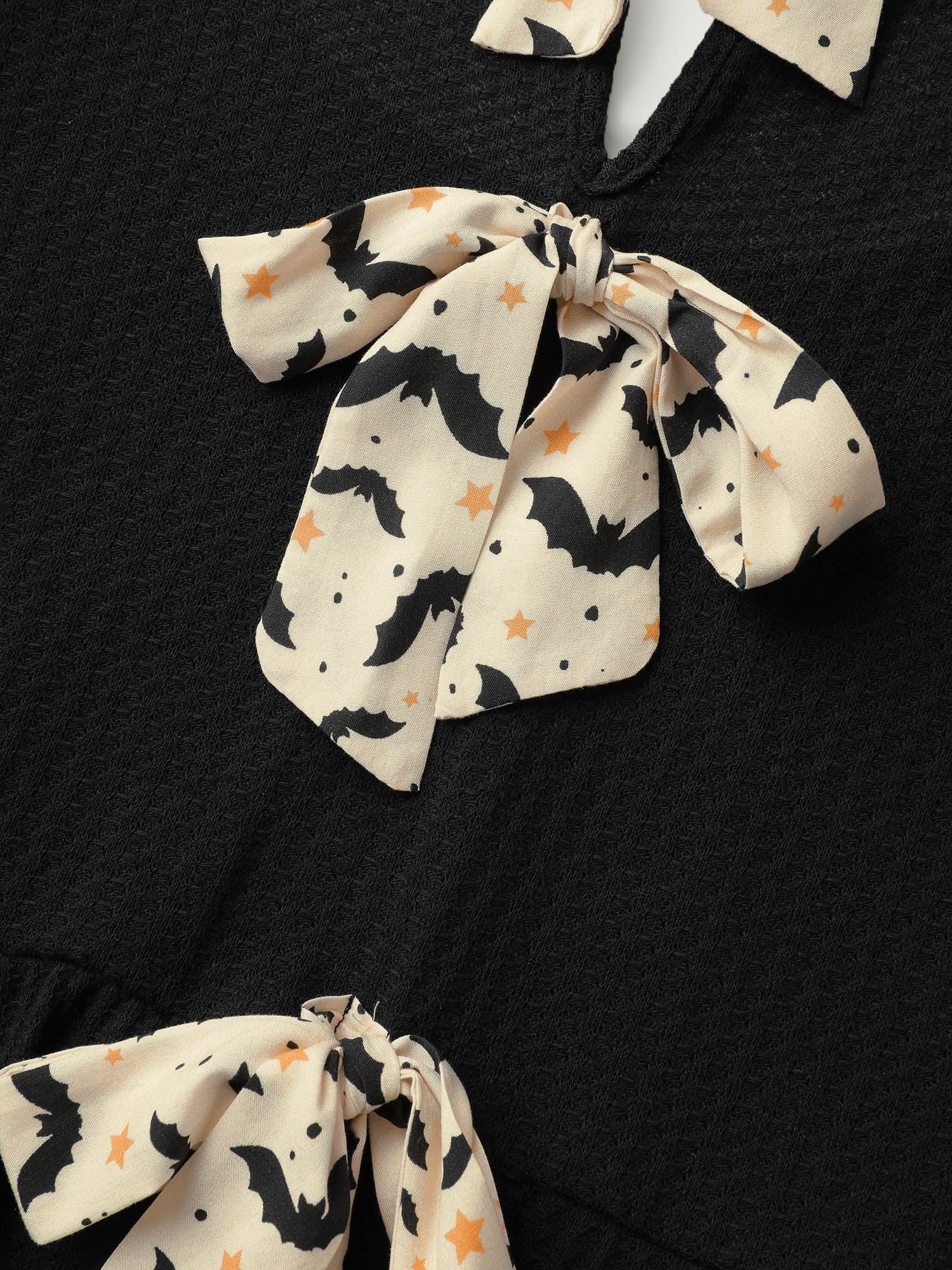 Halloween Back Ties Fit Flared T-Shirt - Image 5