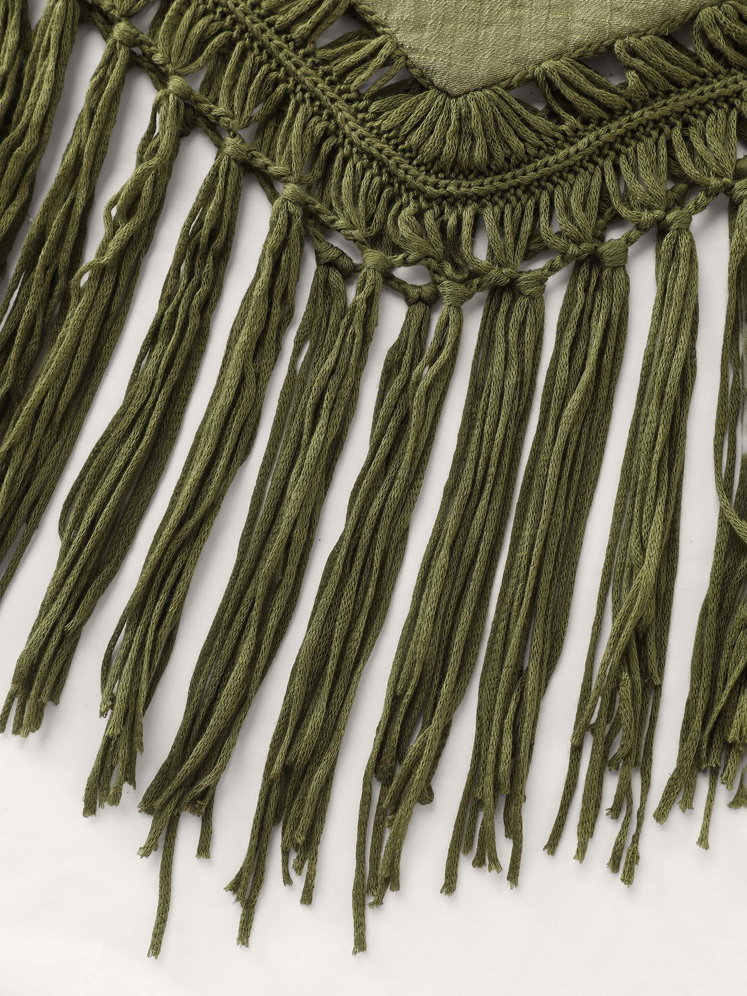 Hand Crocheted Fringe Hem Swim Cover-Up - Image 6