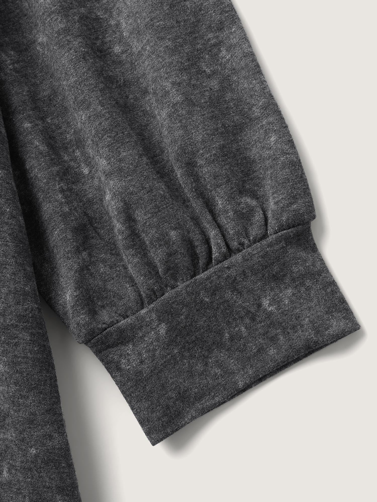 Midnight Cat Stretchy Solid Sweatshirt - Image 6