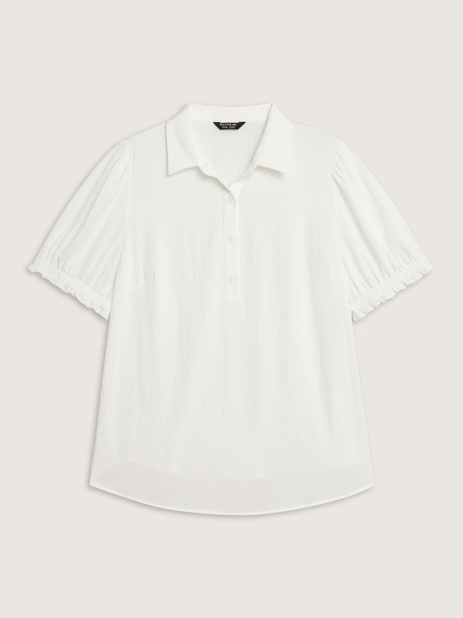 Pure Cotton Ruffled Puffy Sleeve Blouse - Image 20