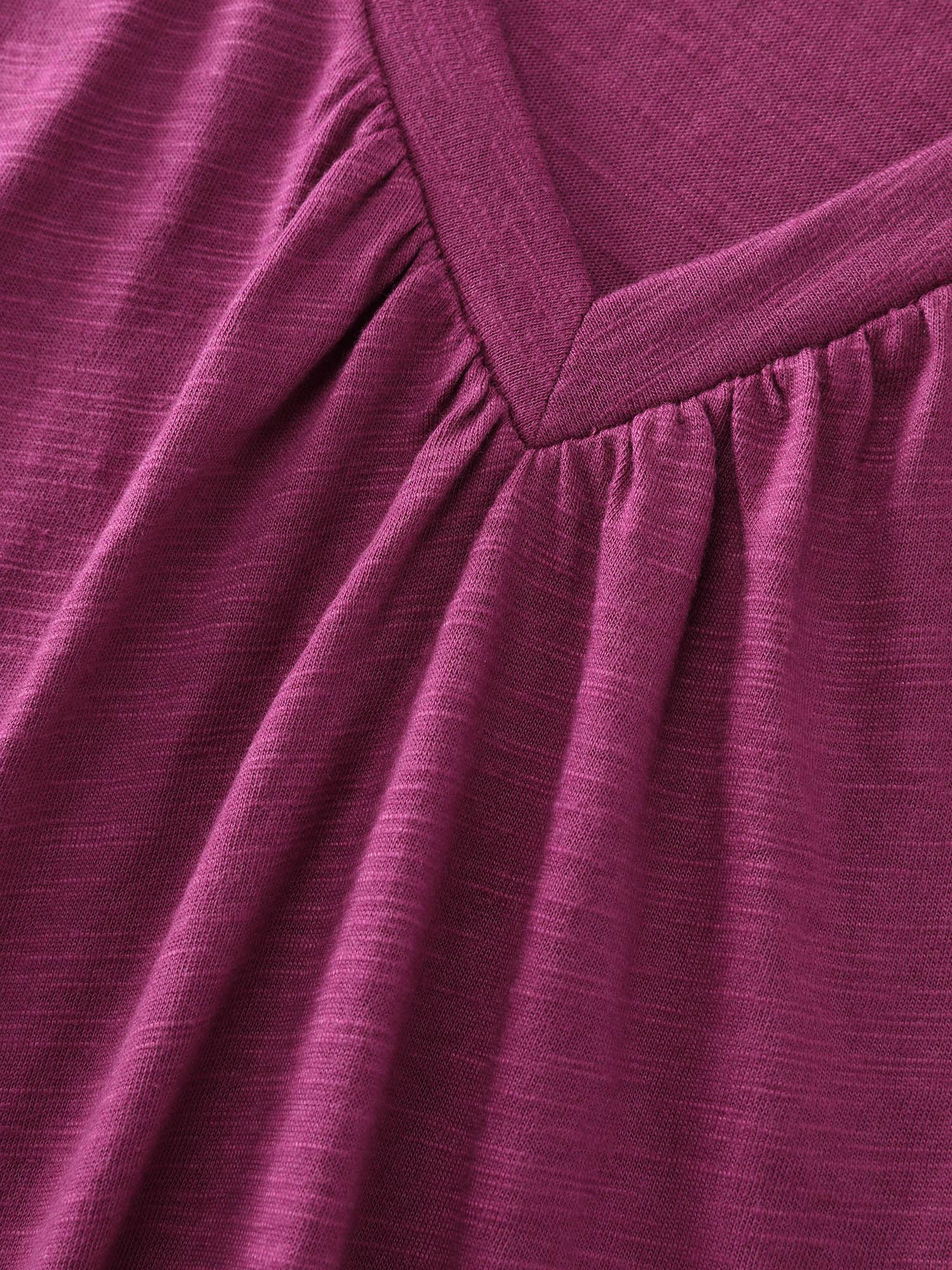 Stretchy Textured Flared Sleeve T-Shirt - Image 7