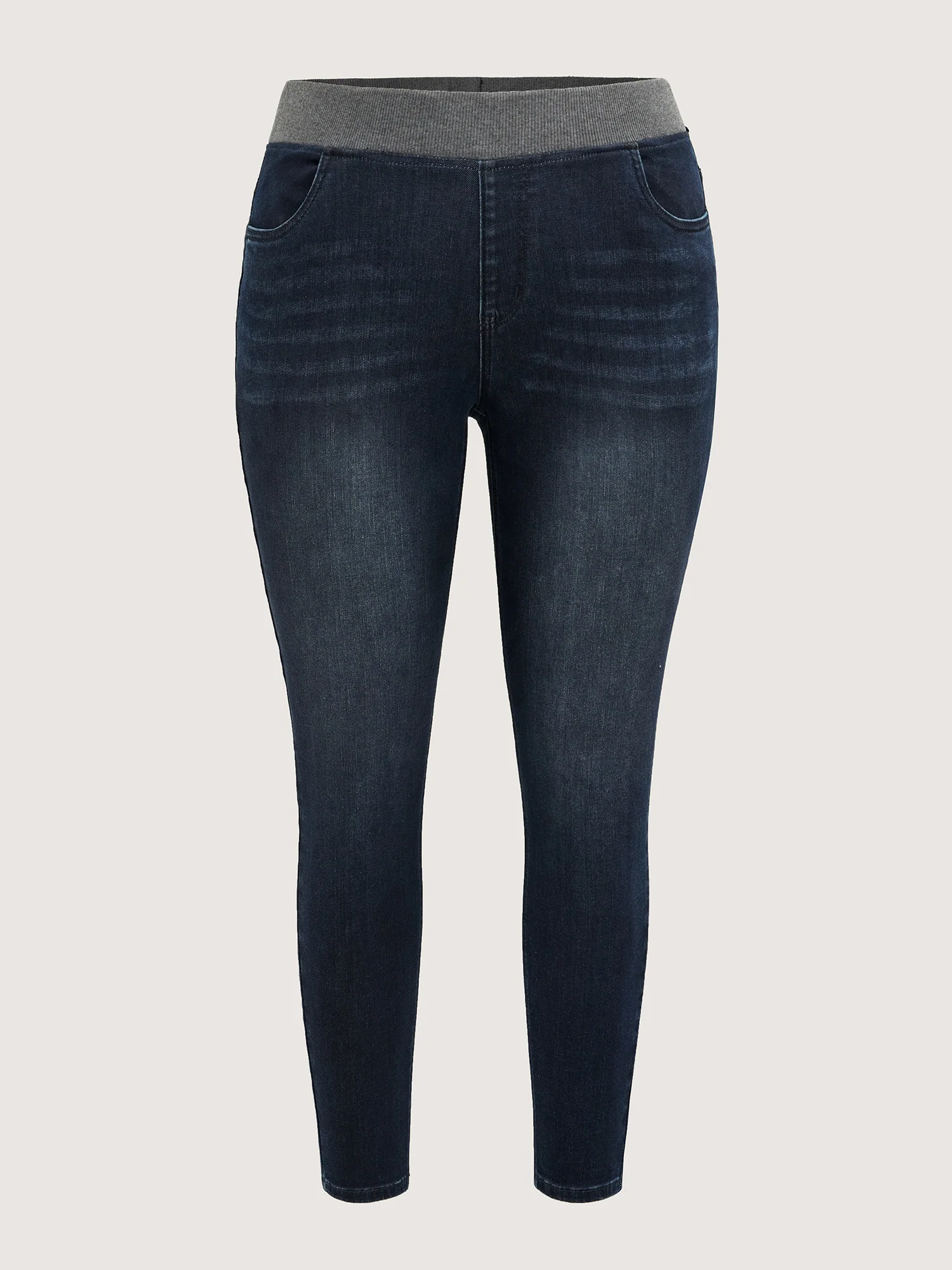 Pull-On High-Rise Skinny-Fit Jeans - Image 8