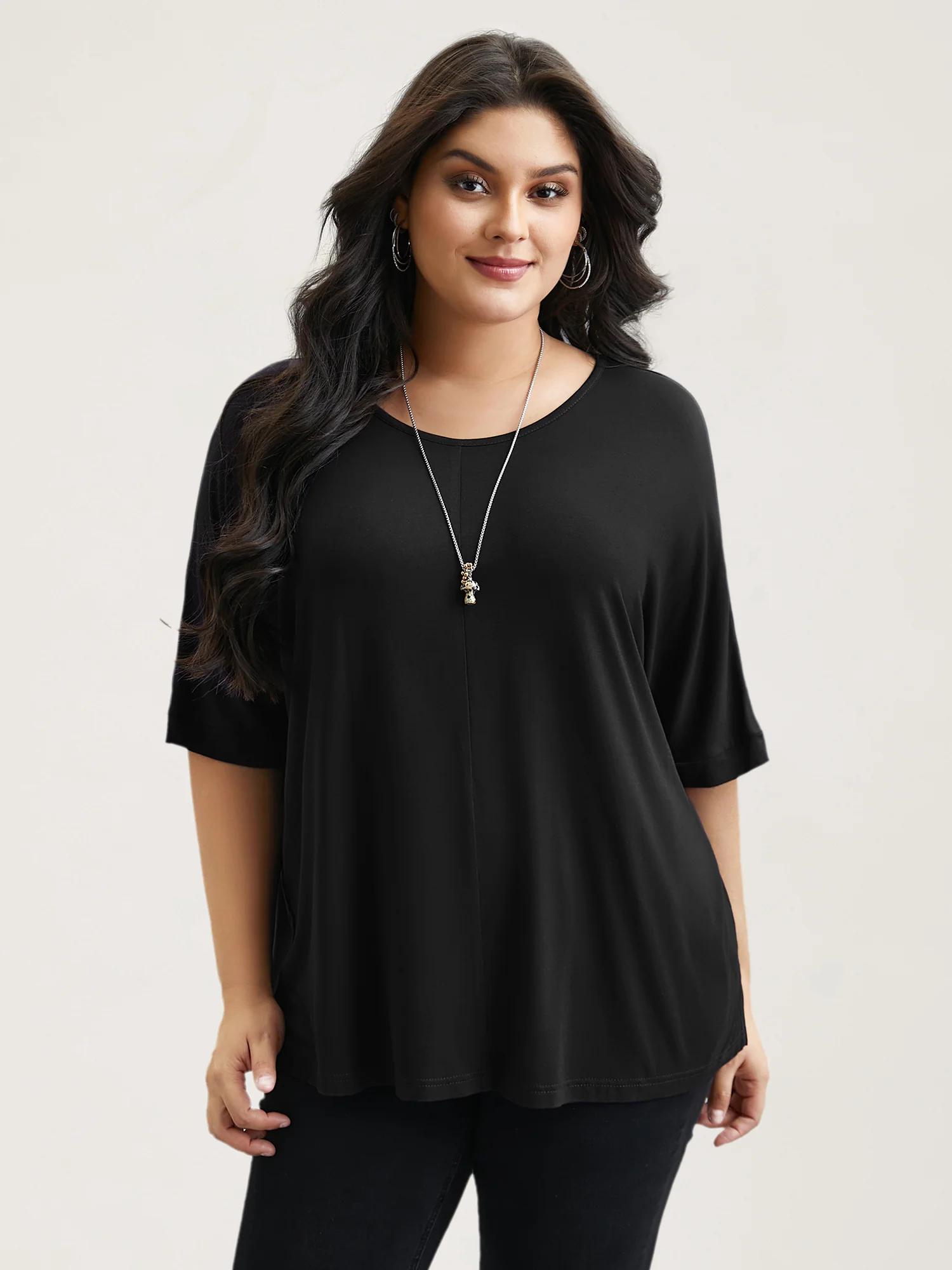 Supersoft Round Neck Plain T-Shirt - Image 7