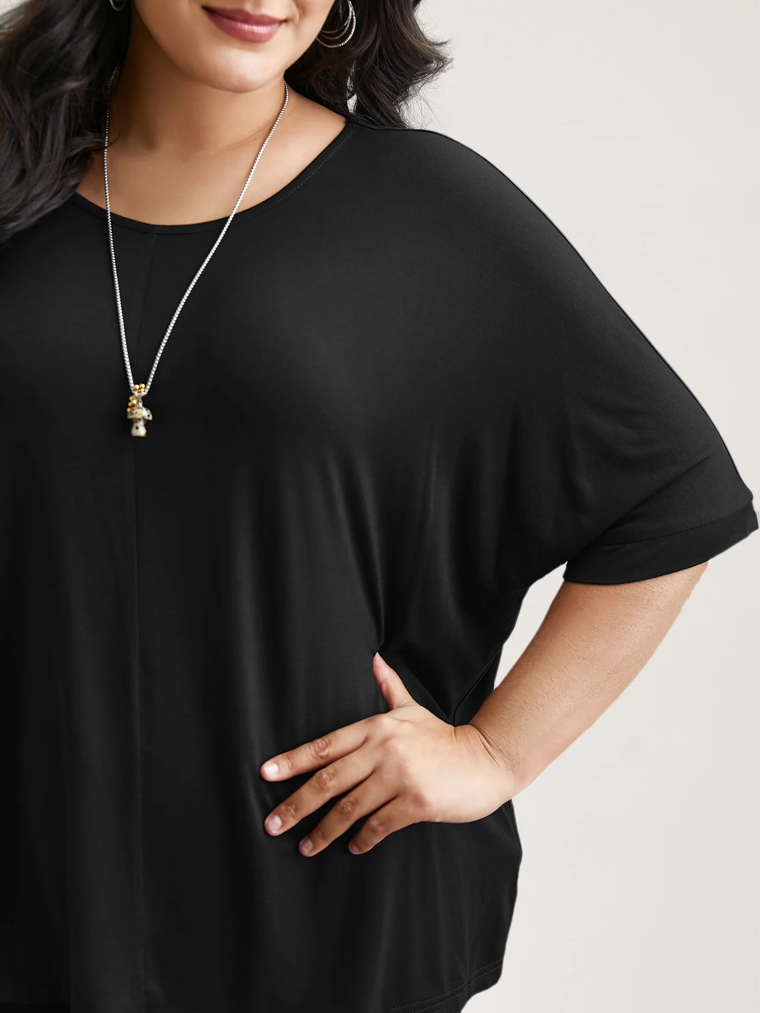 Supersoft Round Neck Plain T-Shirt - Image 9