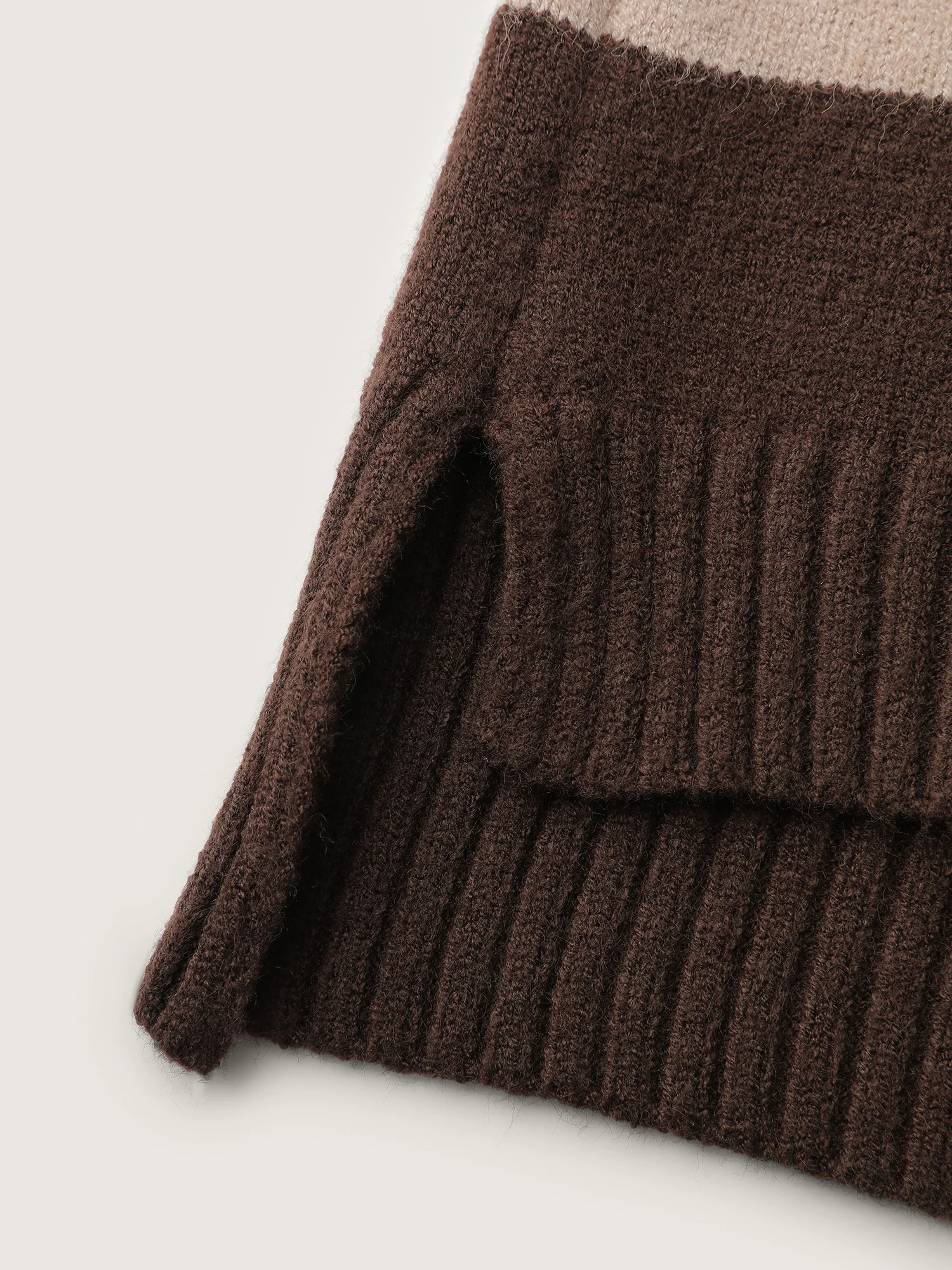 Supersoft Stripe Slit Hooded Pullover - Image 6