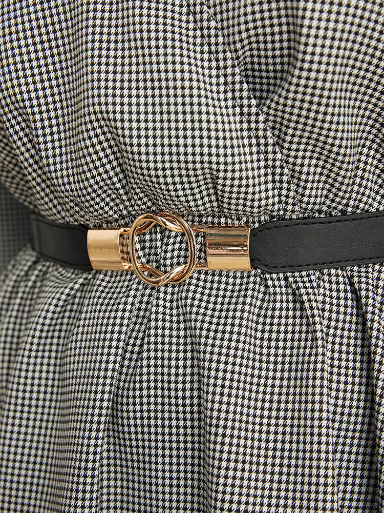Twist Design Metal Buckle Elastic Belt - Image 2